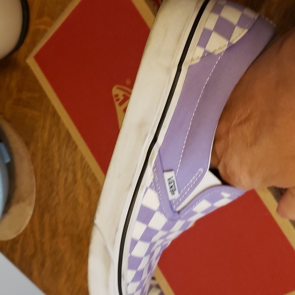 Vans lilac checkerboard - Picture 16 of 17